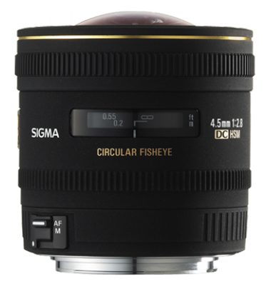 Sigma 4.5mm F2.8 EX DC HSM Circular Fisheye za Nikon - 1